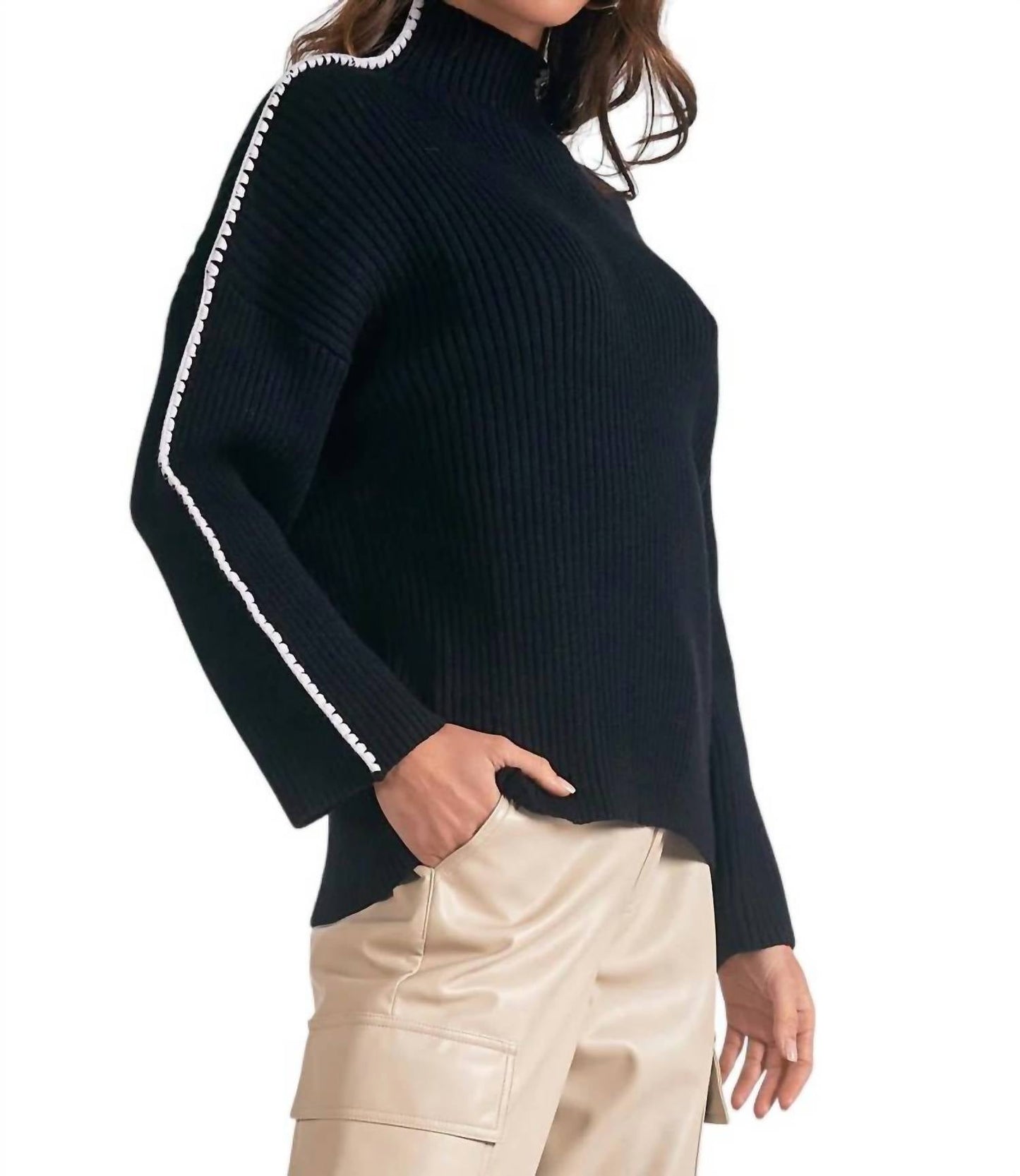 Elan - Stitched Sweater