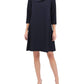 Estelle And Finn - Asymmetric Collar Dress