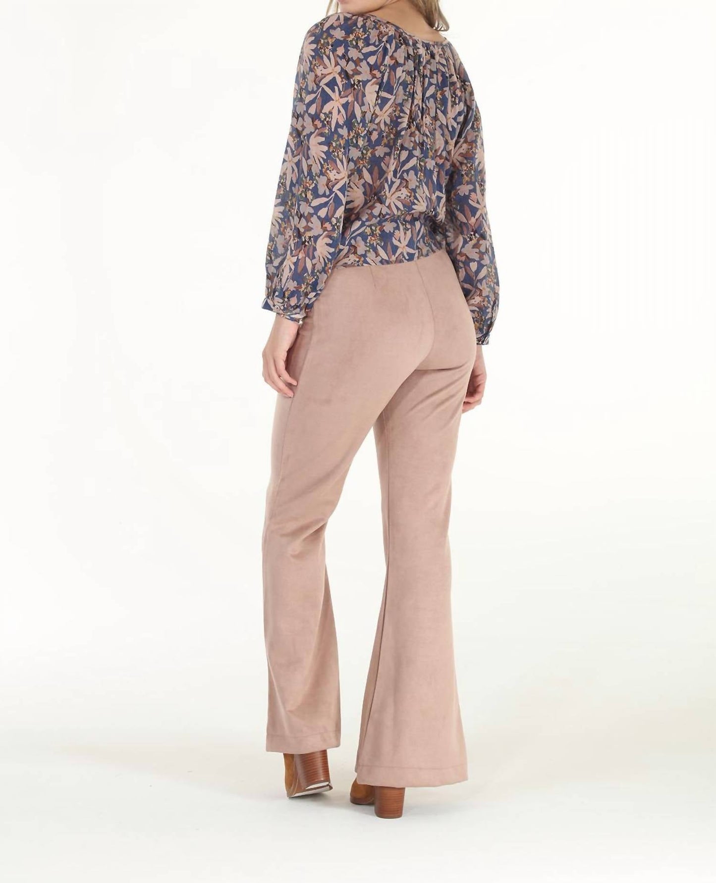 Paparazzi - Voile Floral Peasant Blouse