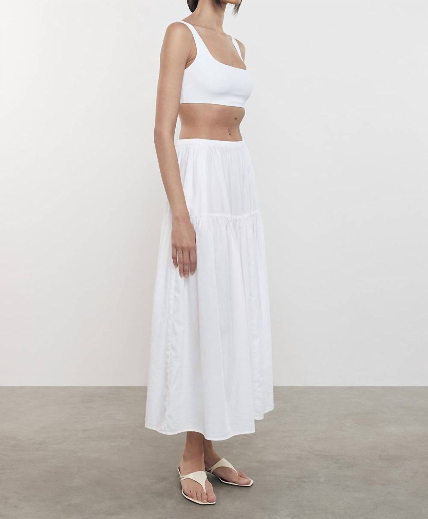 Enza Costa - Tiered Maxi Skirt