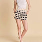 English Factory - Bronson High-Waisted Crochet Shorts