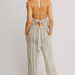 Free People - Take Me To Paris Striped Set