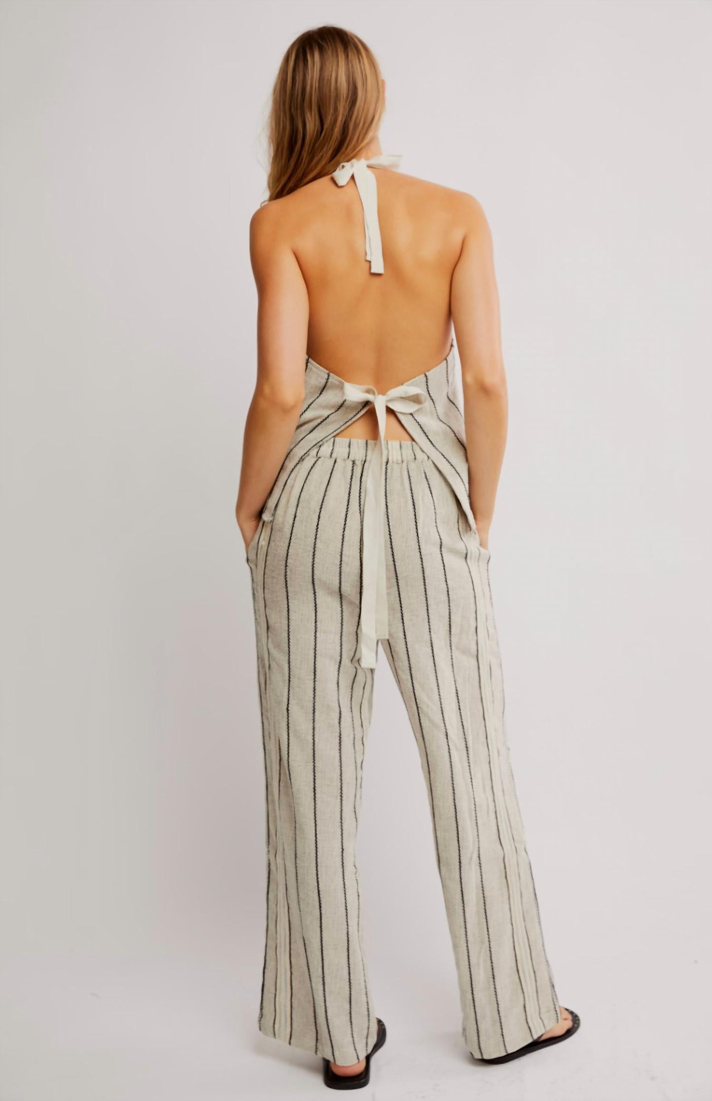 Free People - Take Me To Paris Striped Set