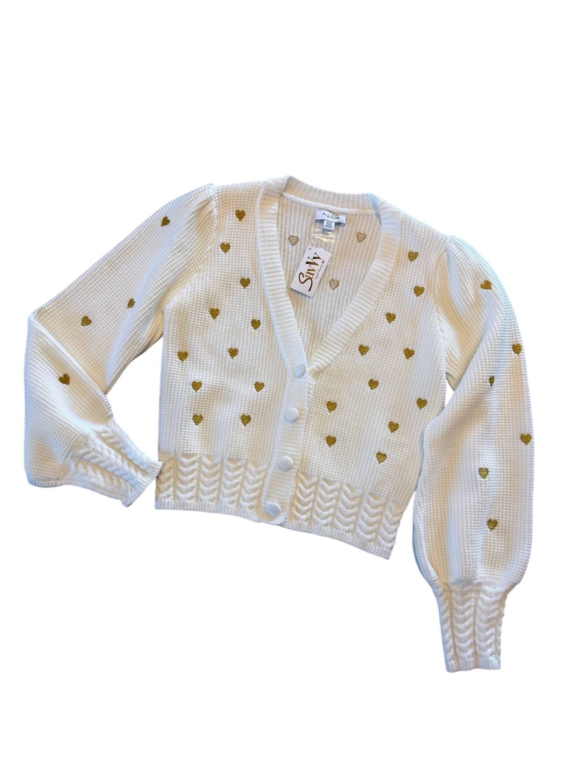 Allison New York - Hearts Piper Cardigan