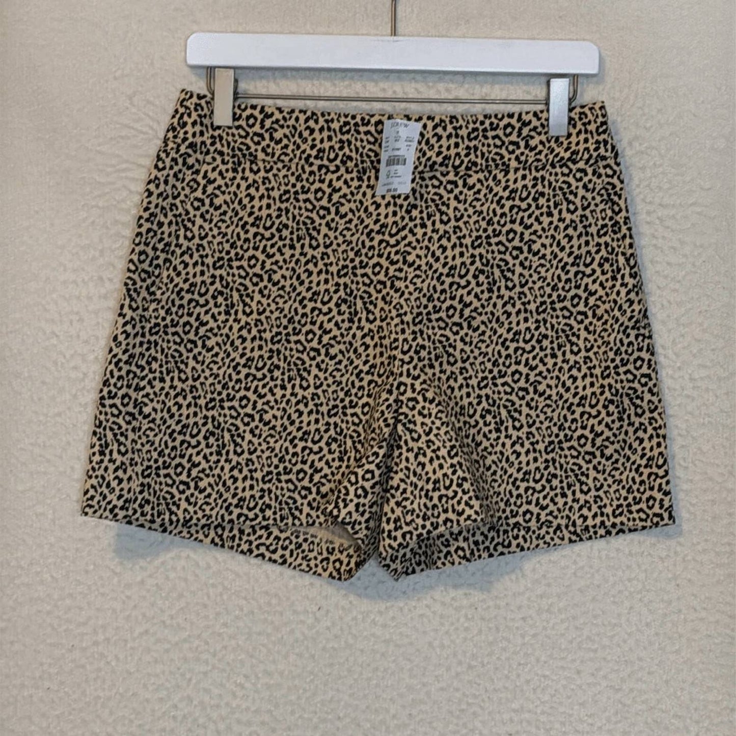 J.Crew - Women's Leopard Basketweave Shorts