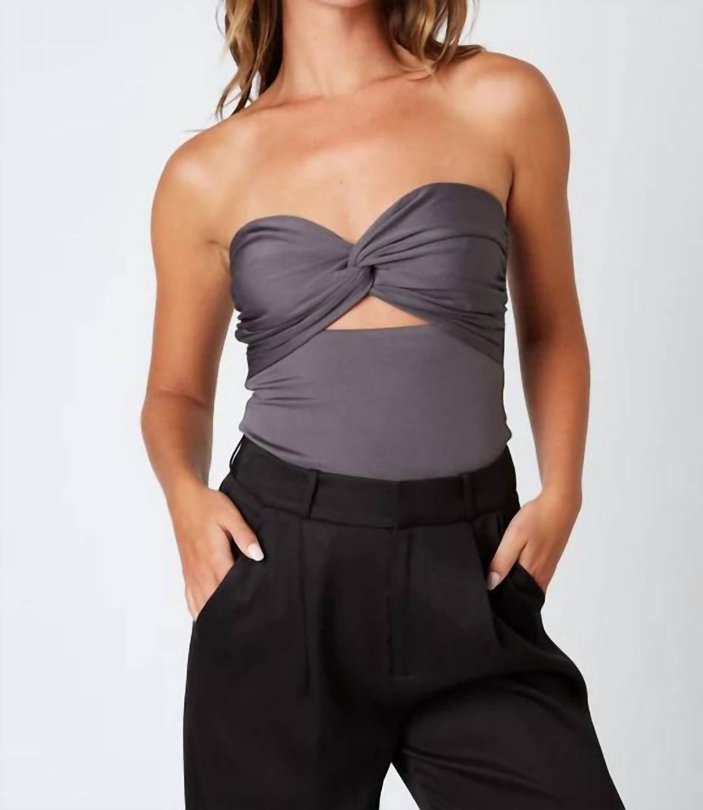 Cotton Candy - Strapless Sweetheart Top