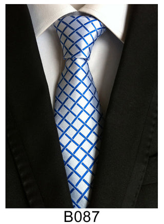 Men’s Neckties – Formal Classic Patterned Tie (50 Style Options, B Series)