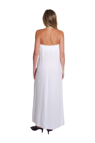 Stateside - Linen Column Maxi Dress