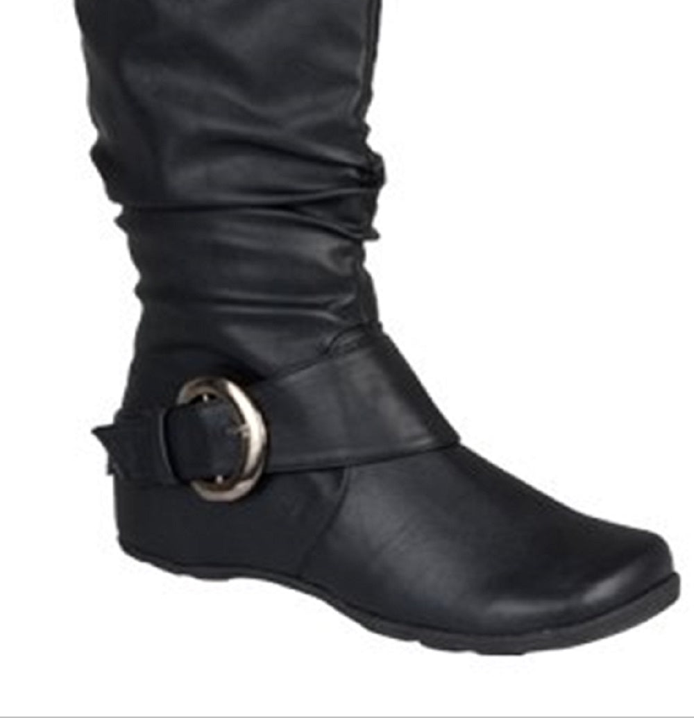 Journee Collection Women's Paris Boot Black Size 7.5M