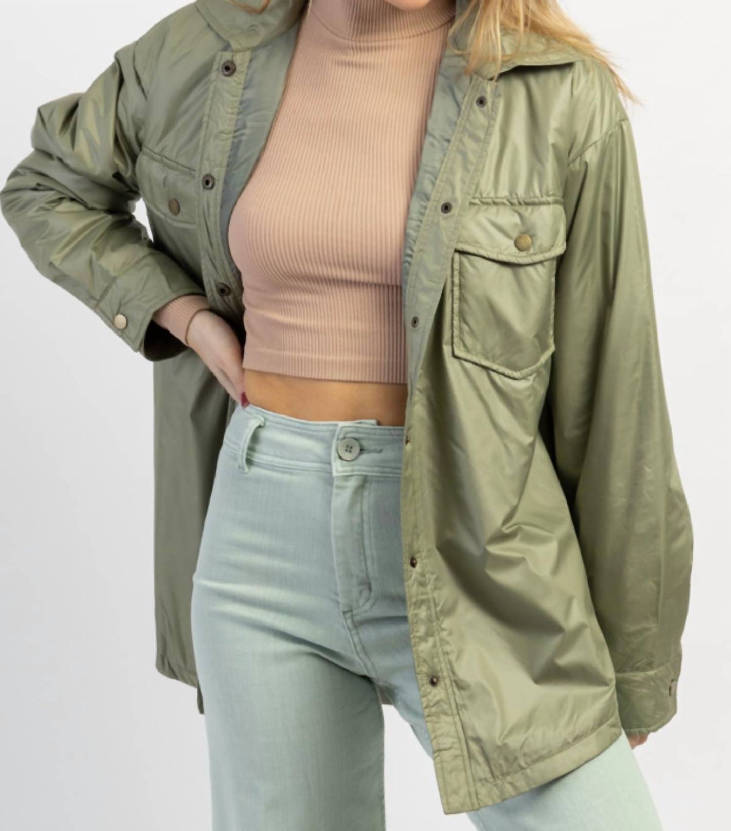 Mimosa - THROW GO LAUREL SHIRT JACKET