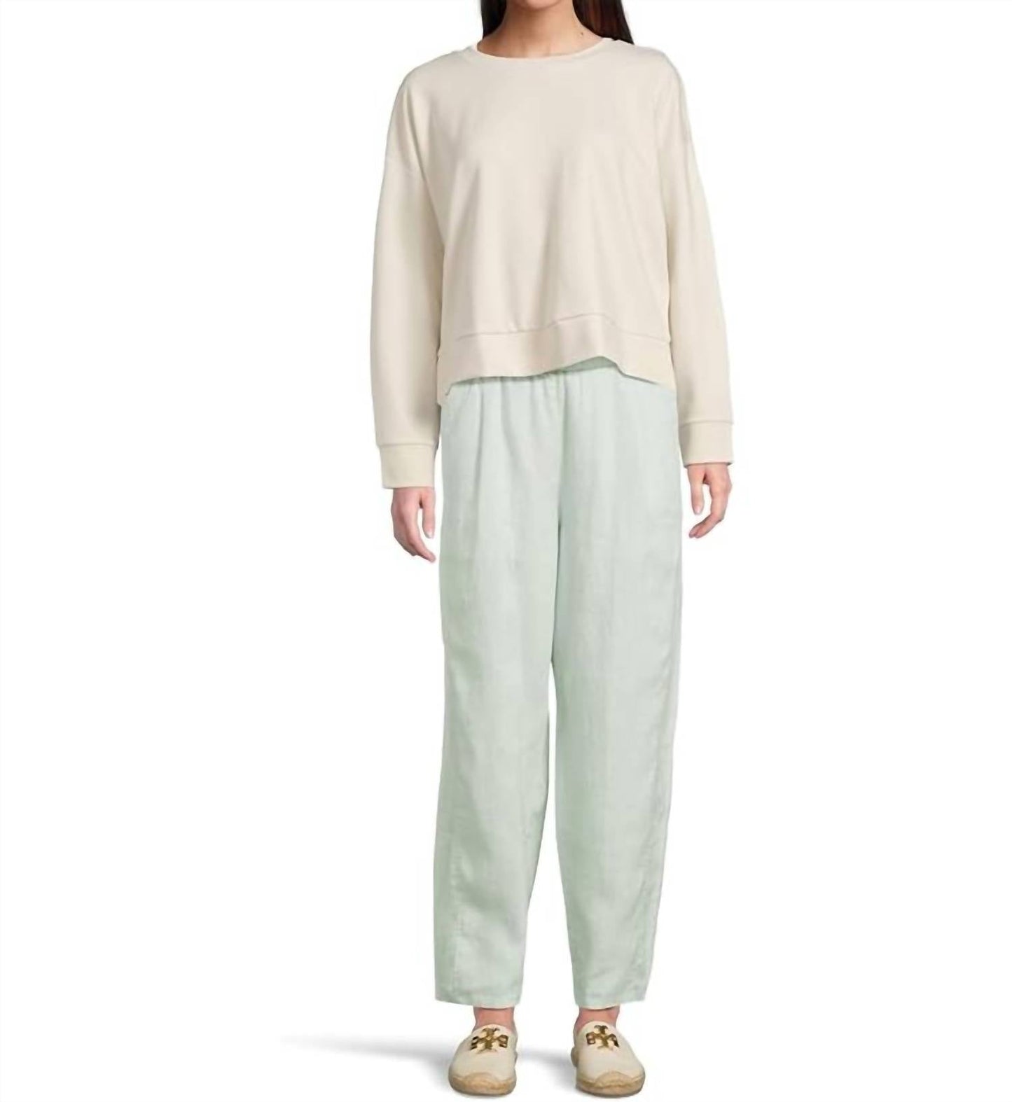 Eileen Fisher - Ankle Pleated Lantern Pants