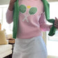 Pink Pineapple - Classic Tennis Sweater