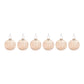 Etched Glass Ball Ornament (Set of 6)