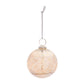 Etched Glass Ball Ornament (Set of 6)