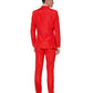 Suitmeister Men's Solid Suit Red Size XL