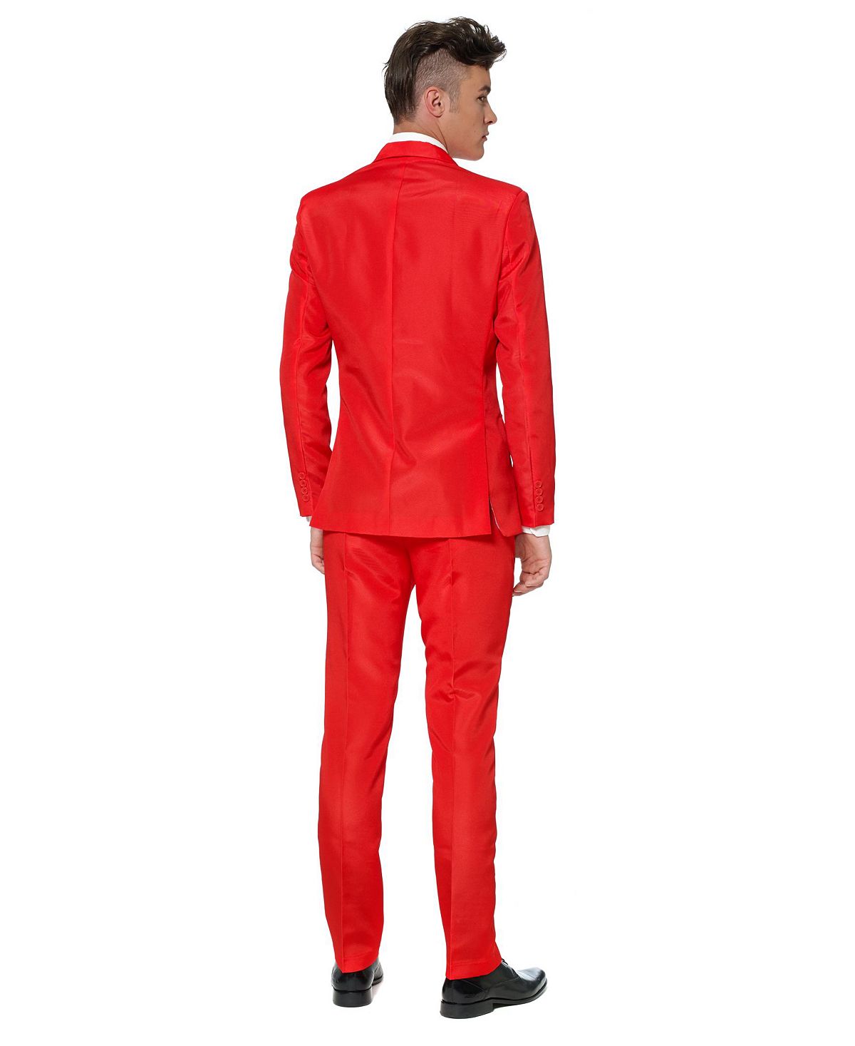 Suitmeister Men's Solid Suit Red Size XL