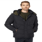 Scotch & Soda Men's Hooded Water Repellent Puffer Jacket Black Size S