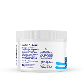 Arctic Blue MSC Fish 100% Collagen Powder Natural No Flavor Easy to Dissolve 150 gr.