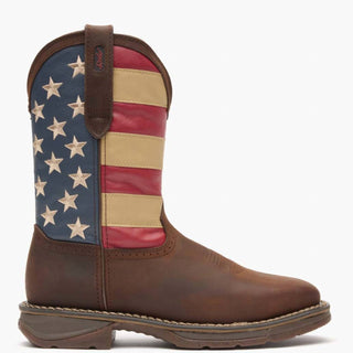 Durango Boots - Men's Steel Toe Patriot Rebel Work Boots