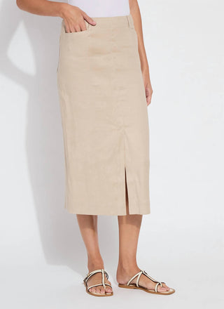 Lysse - Nixie Linen Long Pencil Skirt