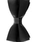 Michelsons Of London Men's Pre Tied Bow Tie Black Size Regular