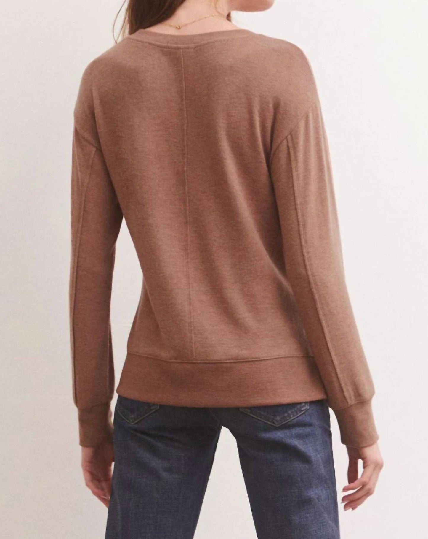 Z Supply - Wilder Cloud V Neck Long Sleeve Top