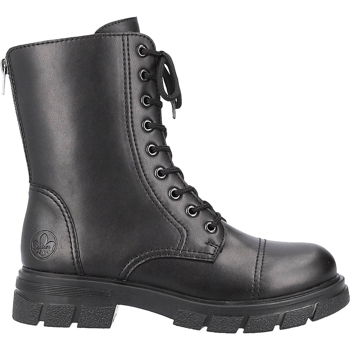 Rieker - Women's Tora 07 Leather Combat Boots