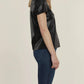 Dolce Cabo - Faux Leather Shirt