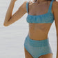Montce - Women's Full Coverage High Rise Bikini Bottom