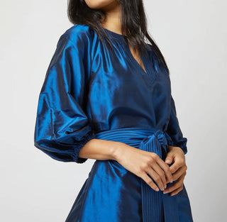 Ann Mashburn - Trapunto Blouson Dress