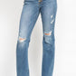 Judy Blue - Mid-Rise Button Flare Jean