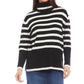 Karen Kane - Stripe Turtleneck Sweater
