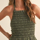 Golden - Greta Dye & Wash Viscose Smocked On Top