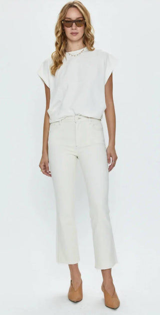 Pistola - LENNON HIGH RISE CROP BOOT JEANS