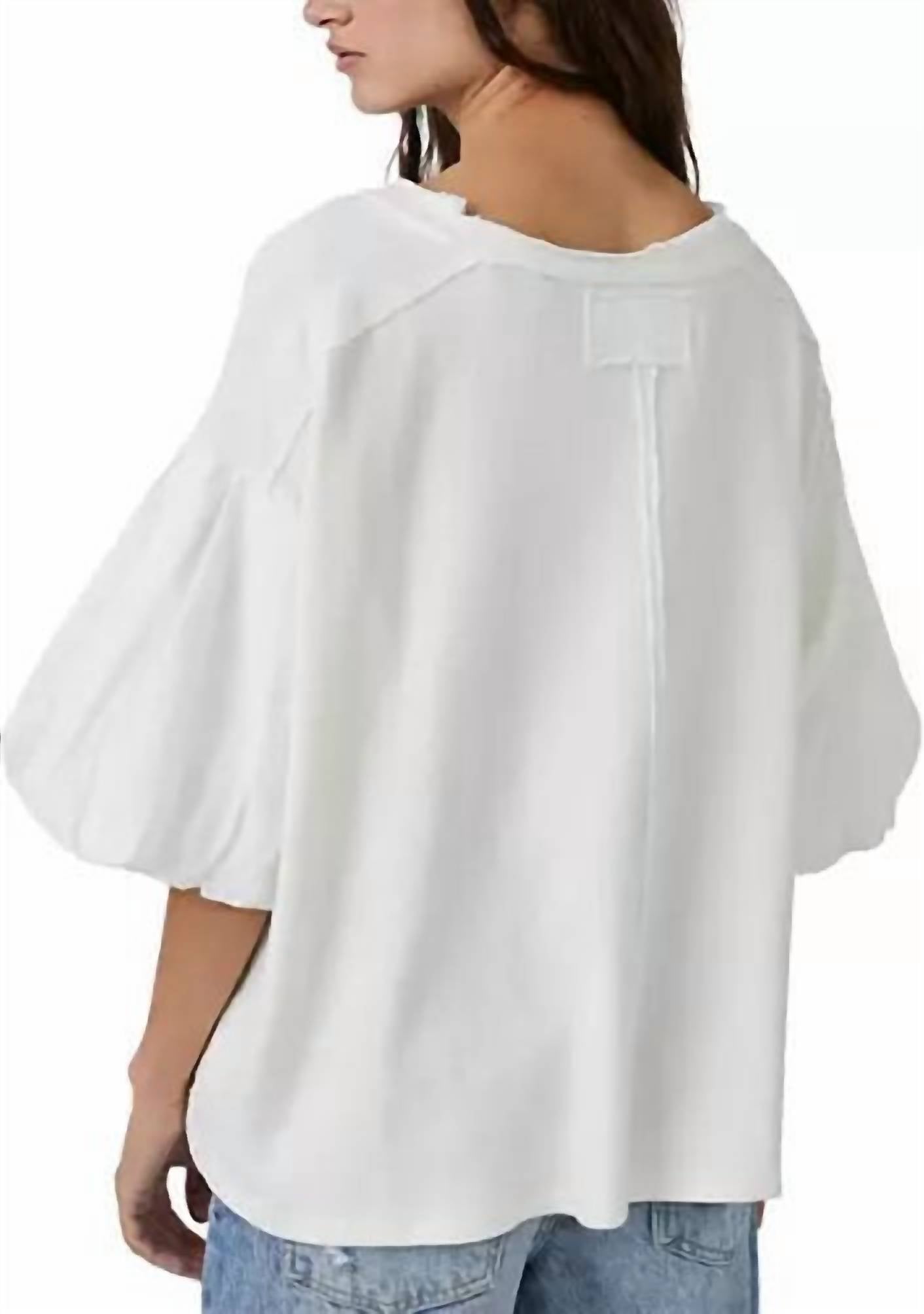Free People - Oversized Blossom Tee