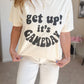 Distressed Vintage Couture - Get Up It’s Gameday Tee