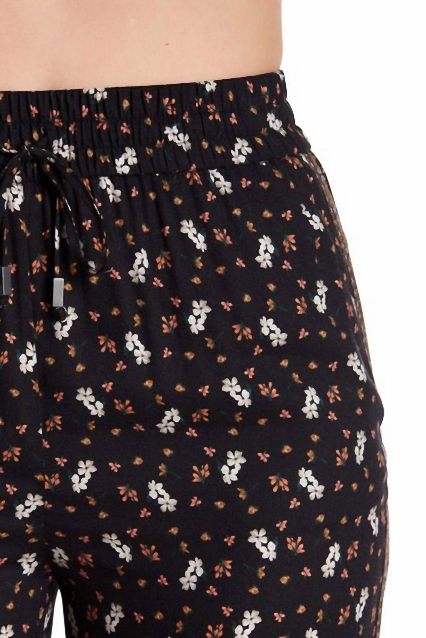 Alice + Olivia - Floral Print Bohemian Relaxed Fit Pants