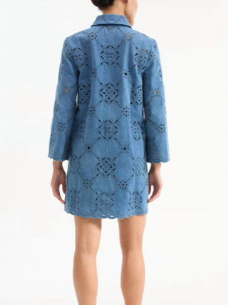 Veronica Beard - Erilyn Eyelet Shirtdress