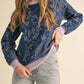 &Merci - Lace Knit Chantilly Pullover
