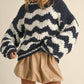 Klesis - Striped Chunky Knit Sweater