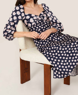 Sachin & Babi - Sachin & Babi Melody Floral Crepe Midi Dress Sz 10 $425