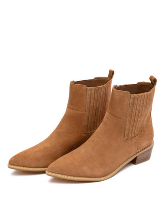 Naughty Monkey - Women's Lenor Leonor Suede Ankle Boots