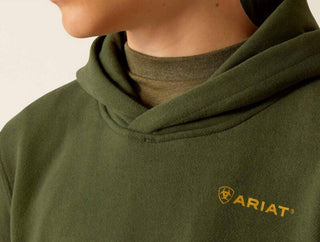 Ariat - Youth Barbwire Skull Hoodie