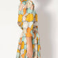 La Prestic Ouiston - Mona Balloon Three-quarter Sleeves Blouse