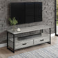 TV Stand Console Media Entertainment Center with Storage Drawers