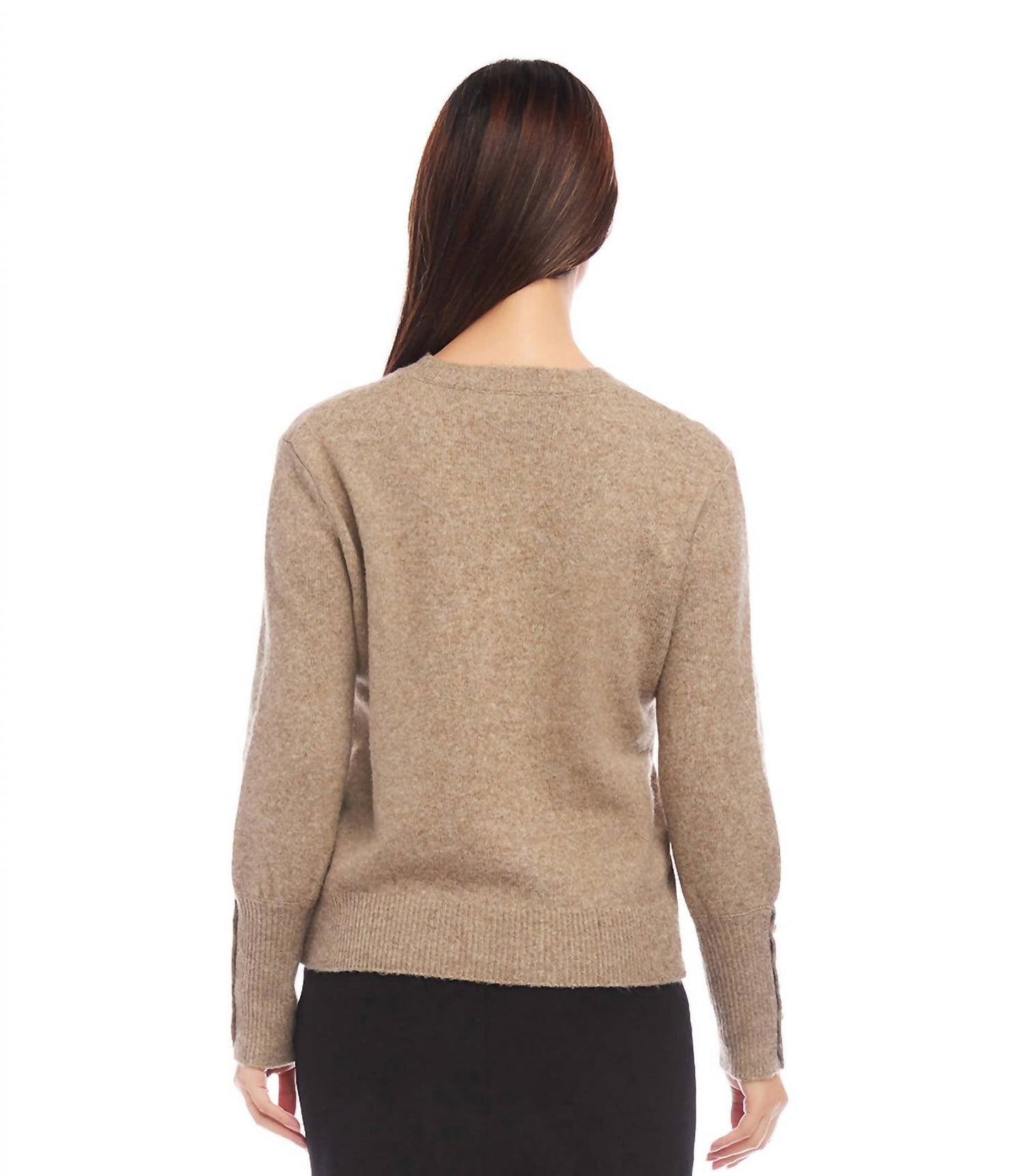 Karen Kane - Button Sleeve Sweater
