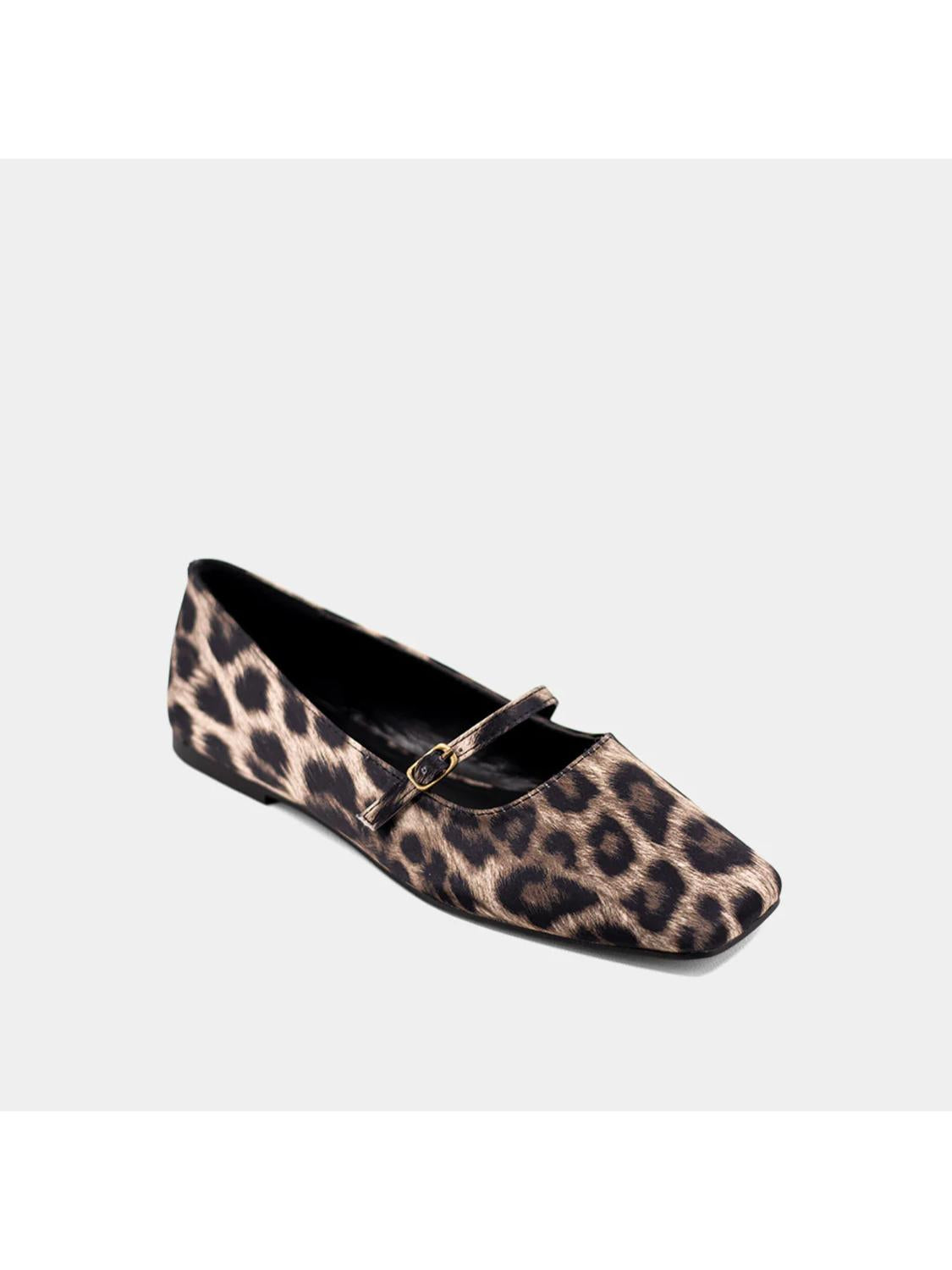 Shu Shop - Women's Adele Leopard Print Flat