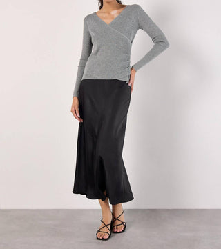 Apricot - Wrapped Up Sweater