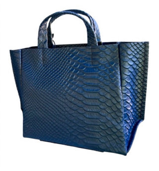 Ampersand As Apostrophe - Women's Leather Microtote