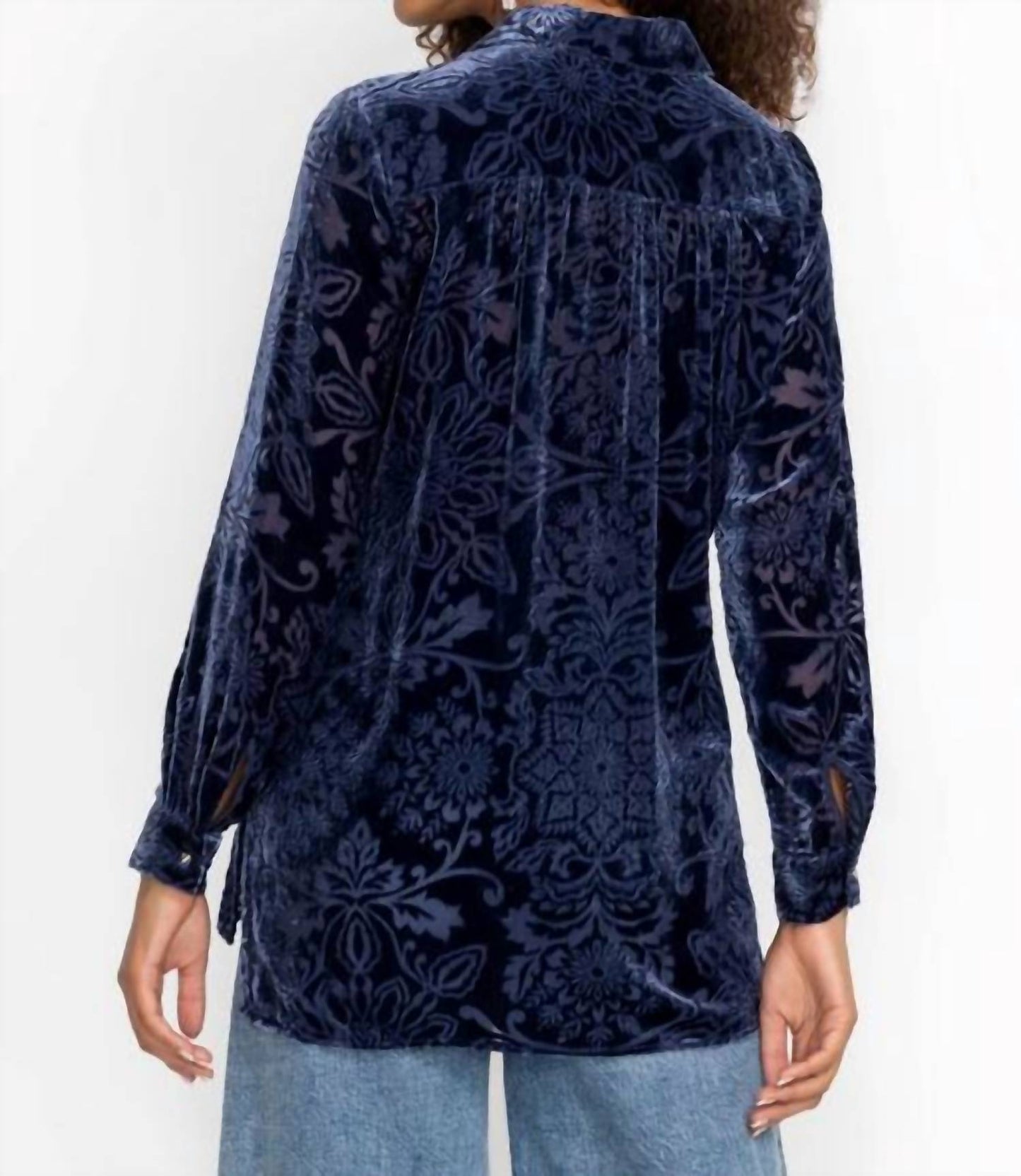 Johnny Was - MISTY BUTTON DOWN SHIRT - ALIXA